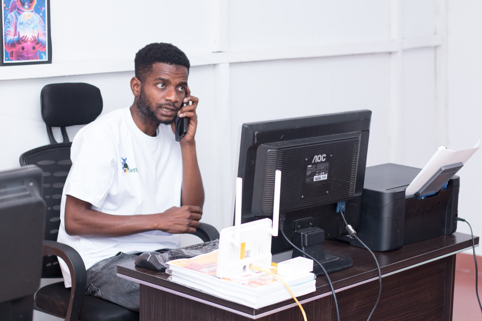Jetink Consult Team at Work